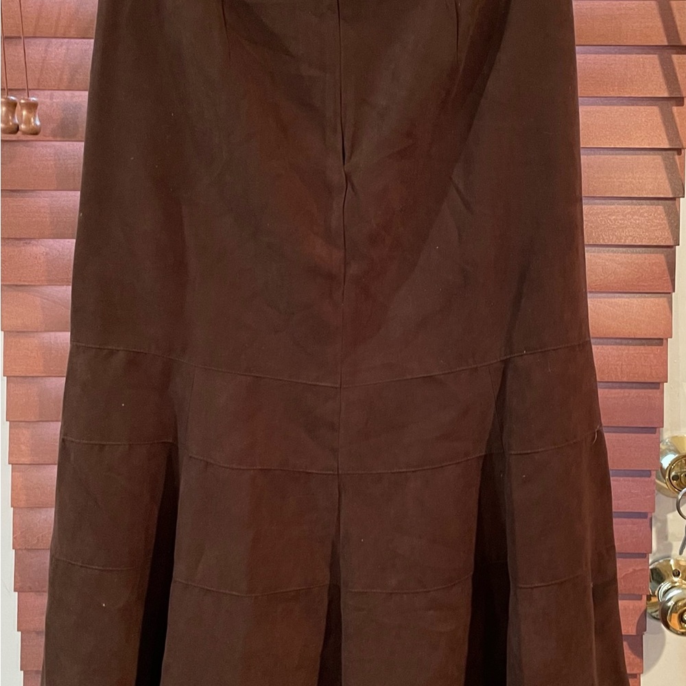 Studio 1940 long shirt, brown, size 10 - Picture 2 of 3